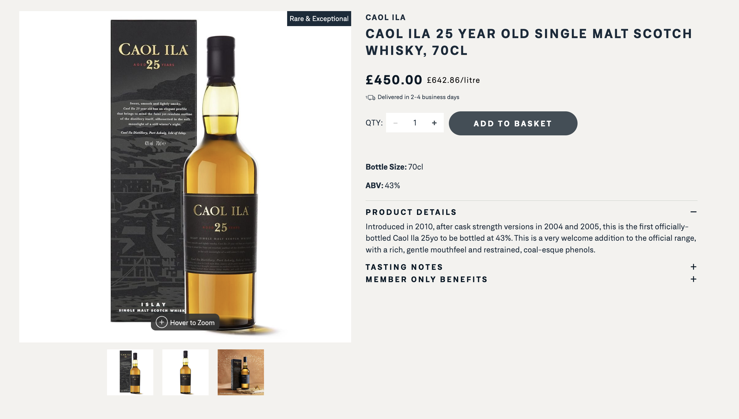 Caol Ila 25yo — Dramface